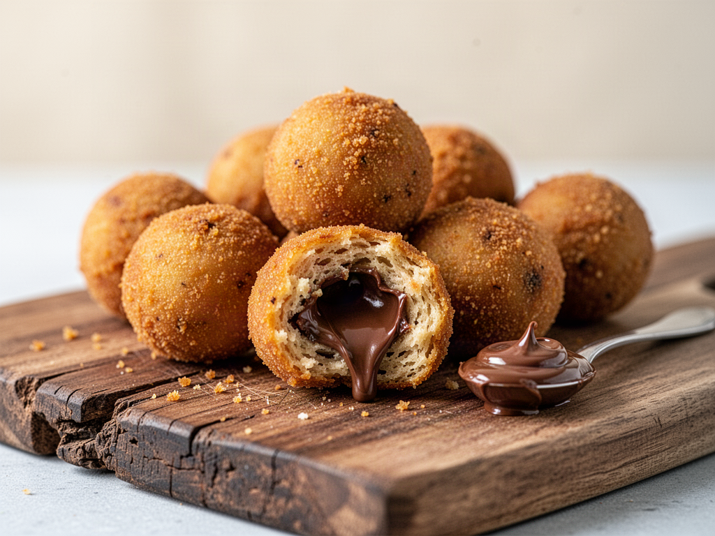 Snack-making demo dish